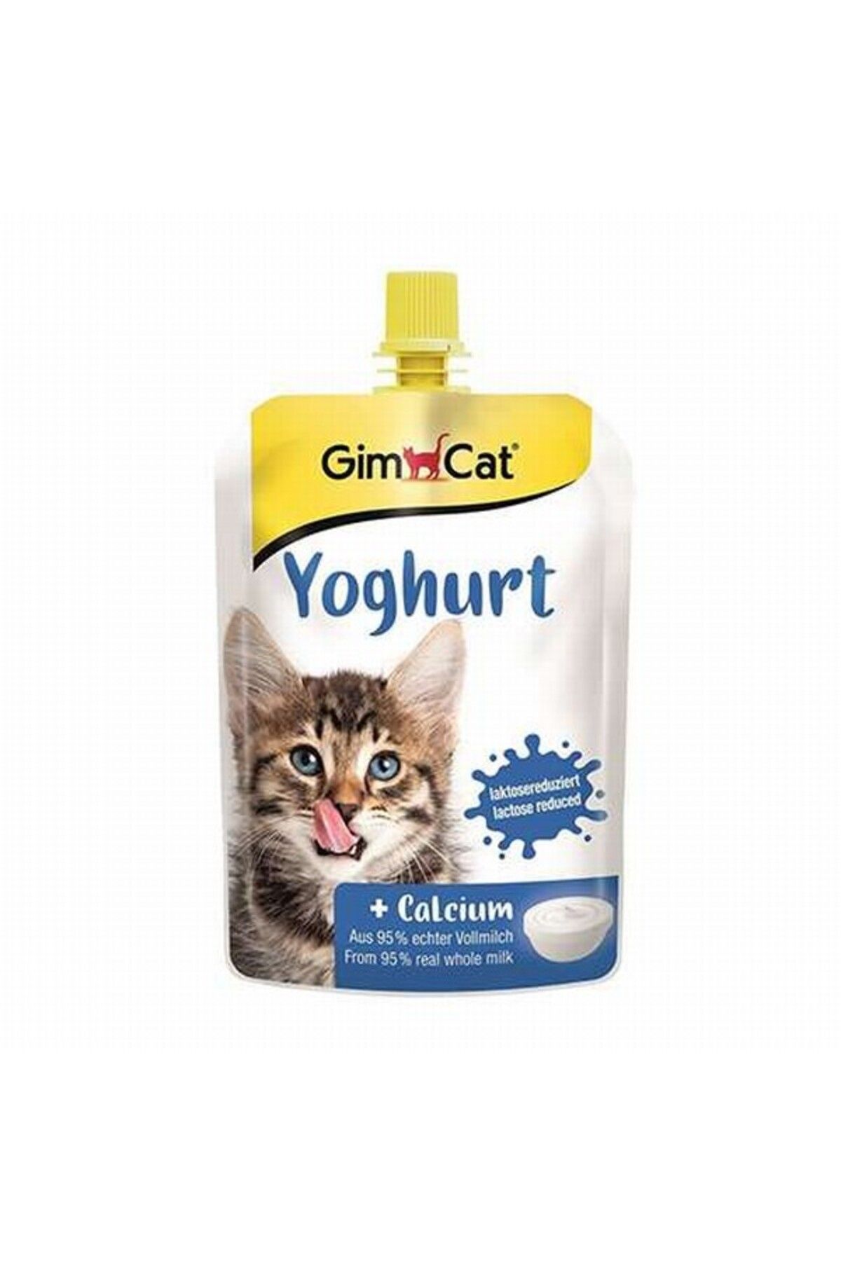 Gimcat Kalsiyumlu Kedi Ödül Yoğurdu 150 gr Gimcat Kalsiyumlu Kedi Ödül Yoğurdu 150 gr