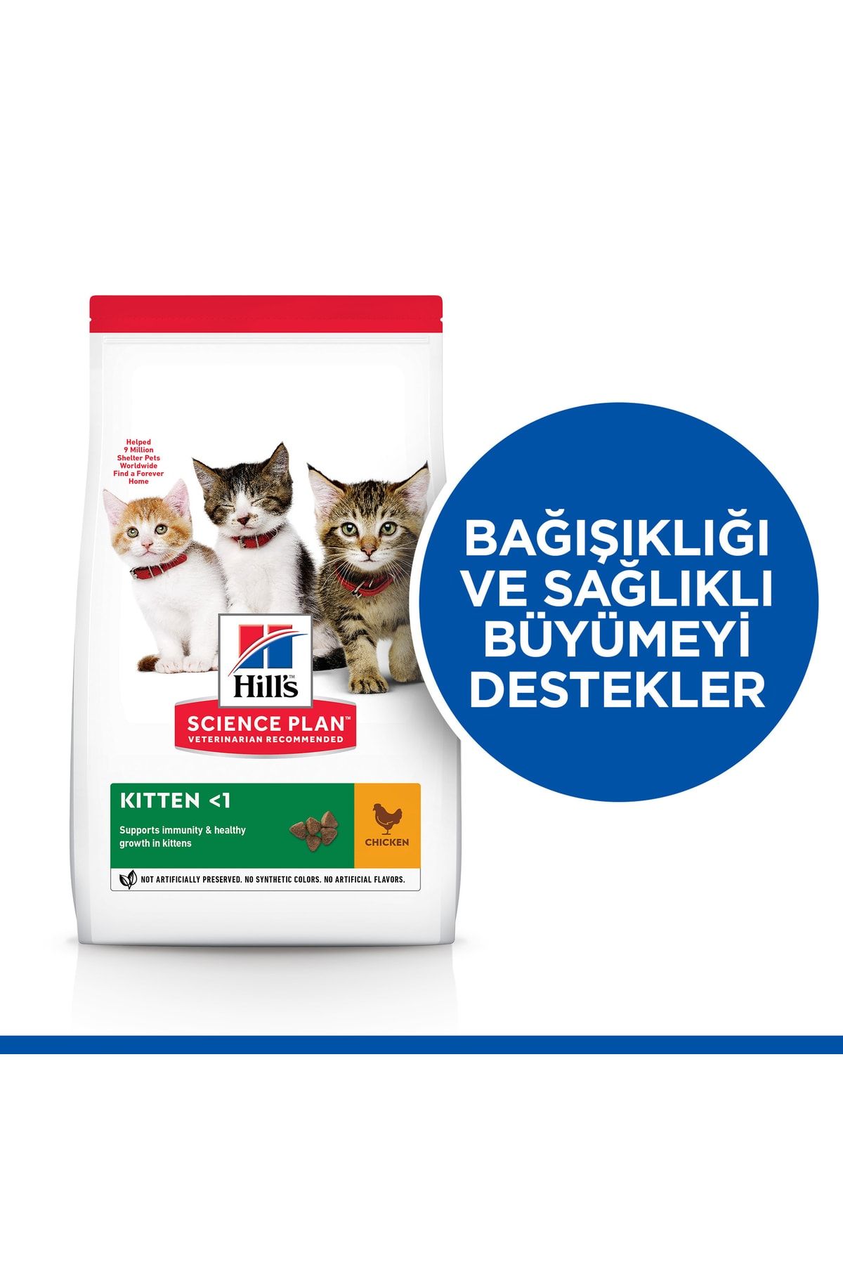 Hills Kitten Tavuklu Yavru Kedi Maması 5+2 Kg Hills Kitten Tavuklu Yavru Kedi Maması 5+2 Kg