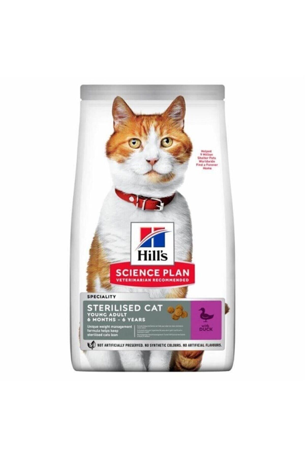 Hills Ördek Etli Kısır Kedi Maması 8+2 Kg Hills Ördek Etli Kısır Kedi Maması 8+2 Kg