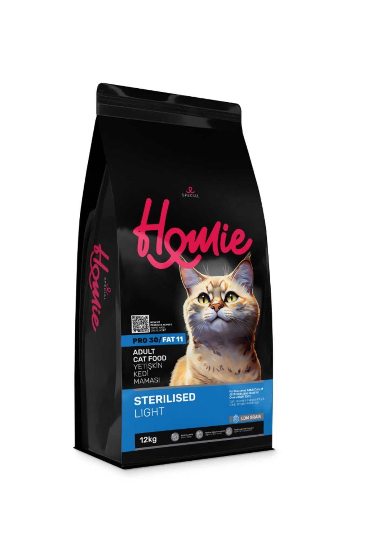 Homie Kısır Yetişkin Kedi Maması 12 Kg Homie Kısır Yetişkin Kedi Maması 12 Kg