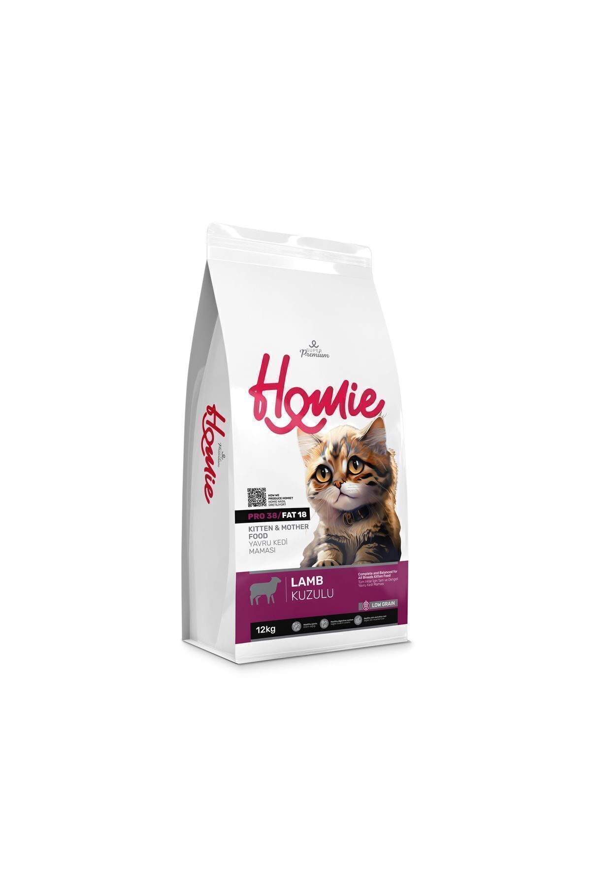 Homie Yavru Kuzulu Kedi Maması 12 Kg Homie Yavru Kuzulu Kedi Maması 12 Kg