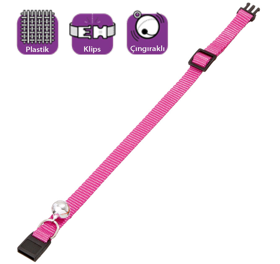 Karlıe Boyun Tasma Çıng. 30 Cm Pembe Karlıe Boyun Tasma Çıng. 30 Cm Pembe