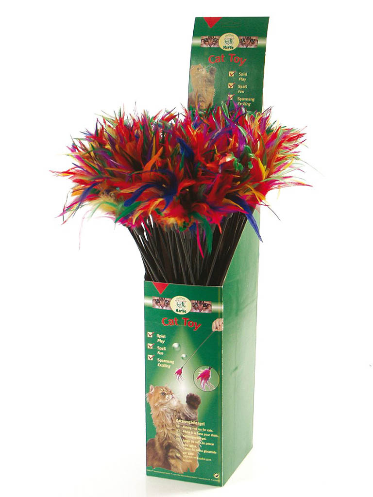 Karlıe Tüylü Kedi Oltası 59cm Karlıe Tüylü Kedi Oltası 59cm