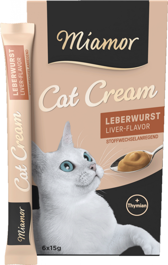 Mıamor Cream Ciğerli Kedi Ödülü 6x15 G Mıamor Cream Ciğerli Kedi Ödülü 6x15 G
