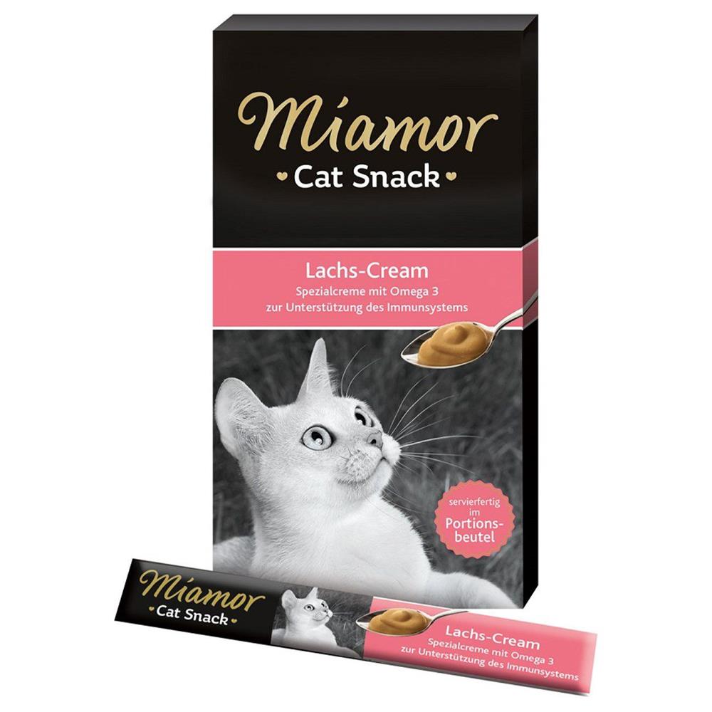 Miamor Lachs Cream Somonlu Kedi Ödül Maması 6×15g Miamor Lachs Cream Somonlu Kedi Ödül Maması 6×15g