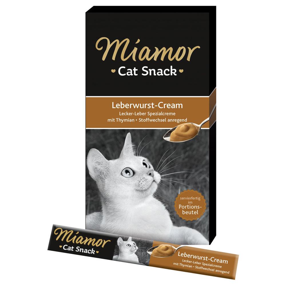 Miamor Leberwurst Cream Ciğerli Kedi Ödül Maması 6×15g Miamor Leberwurst Cream Ciğerli Kedi Ödül Maması 6×15g