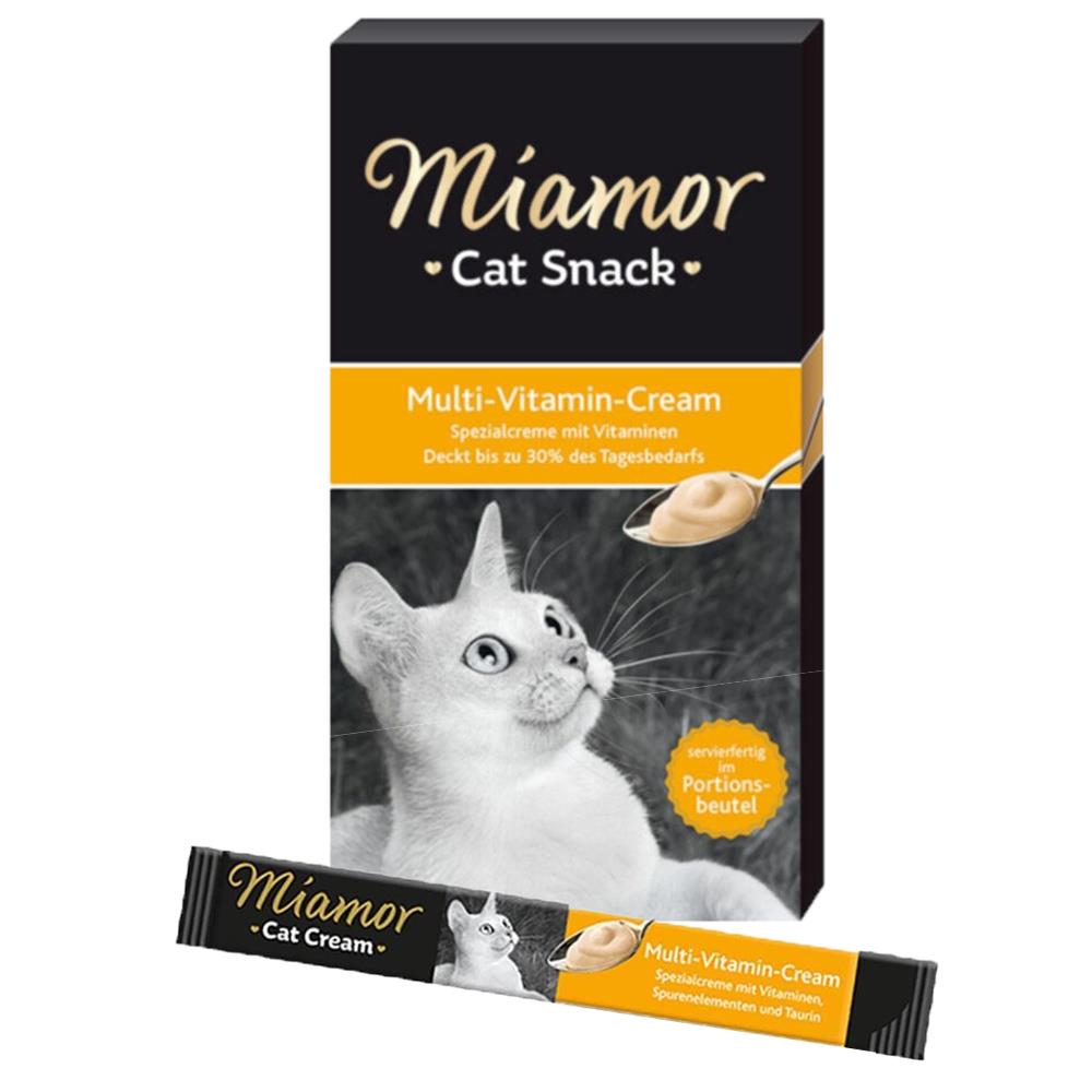 Miamor Multi Vitamin Cream Kedi Ödül Maması 6×15g Miamor Multi Vitamin Cream Kedi Ödül Maması 6×15g