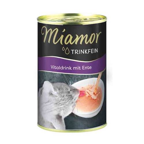 Miamor Vitaldrink Ördekli Kedi Çorbası 135ml Miamor Vitaldrink Ördekli Kedi Çorbası 135ml