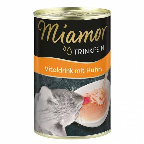 Miamor Vitaldrink Tavuklu Kedi Çorbası 135ml Miamor Vitaldrink Tavuklu Kedi Çorbası 135ml