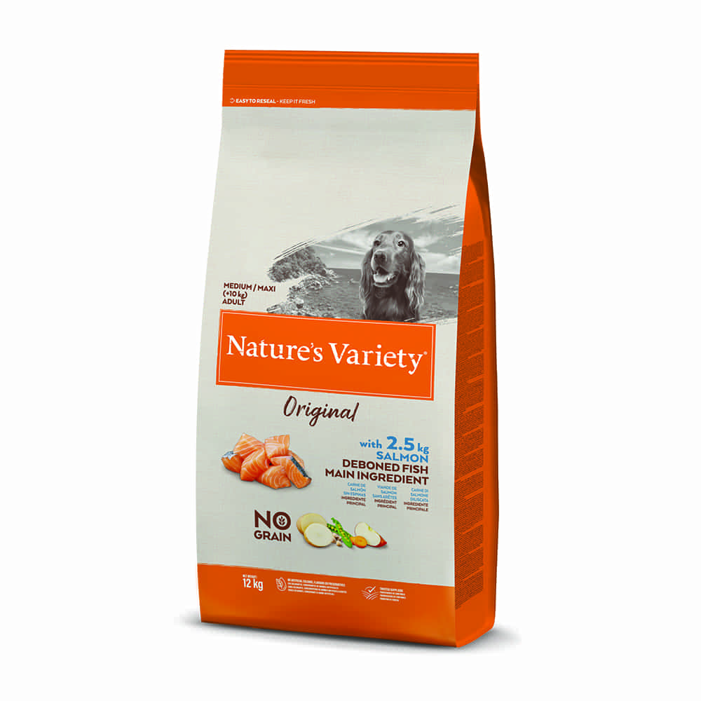 N.v. Dog No Graın Medıum/maxı Adult Salmon 12kg N.v. Dog No Graın Medıum/maxı Adult Salmon 12kg