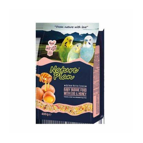 Nature Plan Baby Ballı Yumurtalı Yavru Muhabbet Kuşu Yemi 400gr Nature Plan Baby Ballı Yumurtalı Yavru Muhabbet Kuşu Yemi 400gr