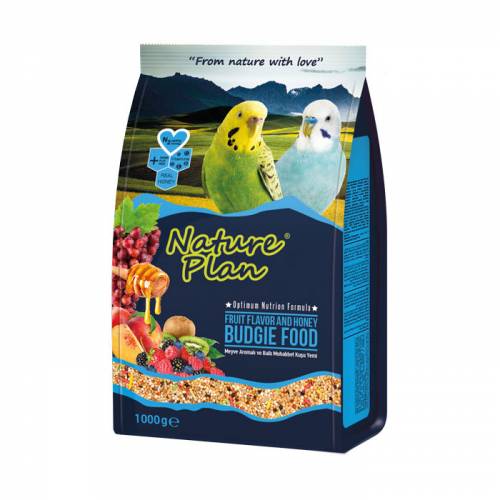 Nature Plan Meyva Aromali Balli Muhabbet Kusu Yemi 1000 gram Nature Plan Meyva Aromali Balli Muhabbet Kusu Yemi 1000 gram