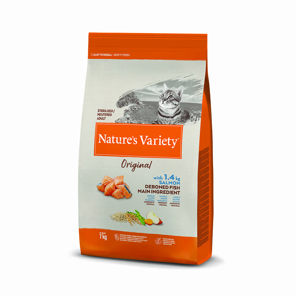 Natures Variety Cat Sterılızed Salmon 7kg Natures Variety Cat Sterılızed Salmon 7kg