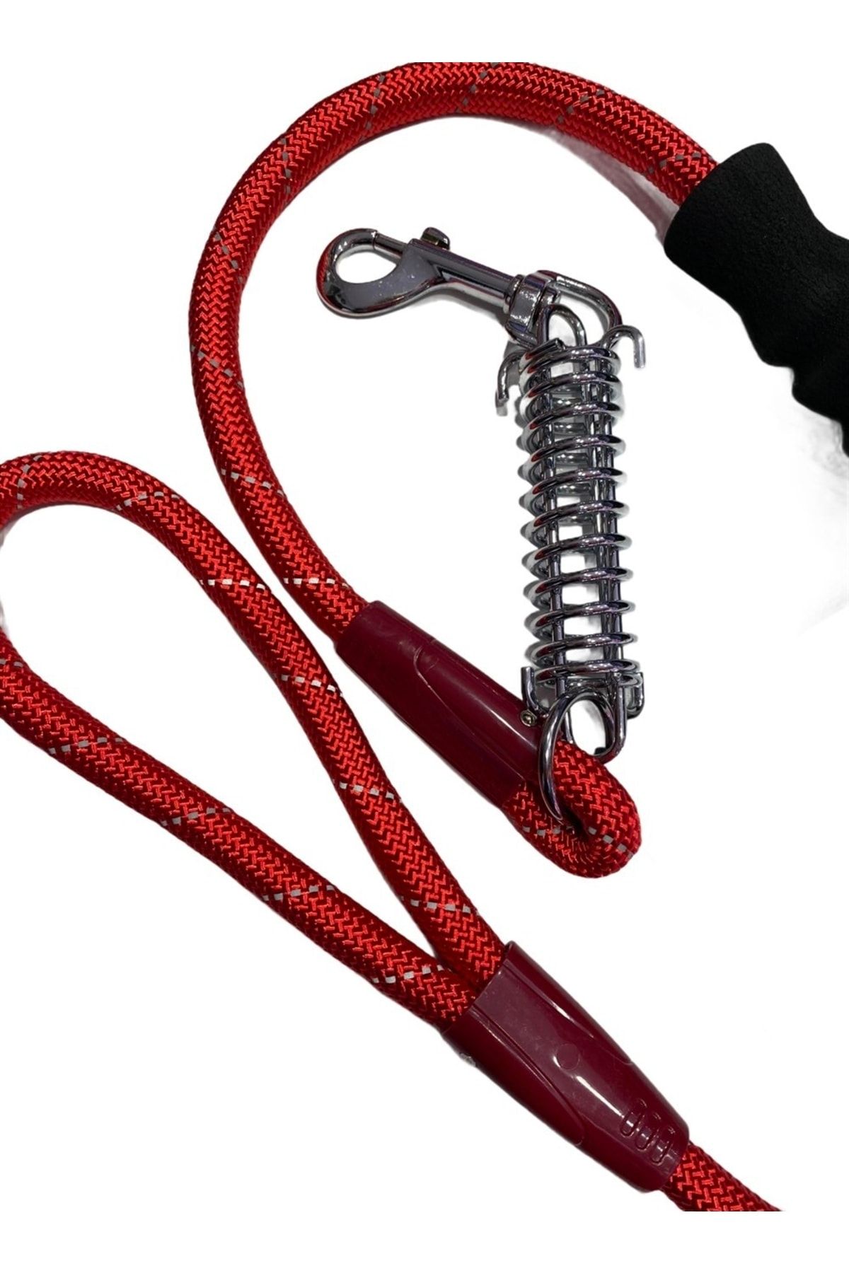Nunbell Renkli Fitil Köpek Gezdirme Yaylı 12mm*120cm Nunbell Renkli Fitil Köpek Gezdirme Yaylı 12mm*120cm