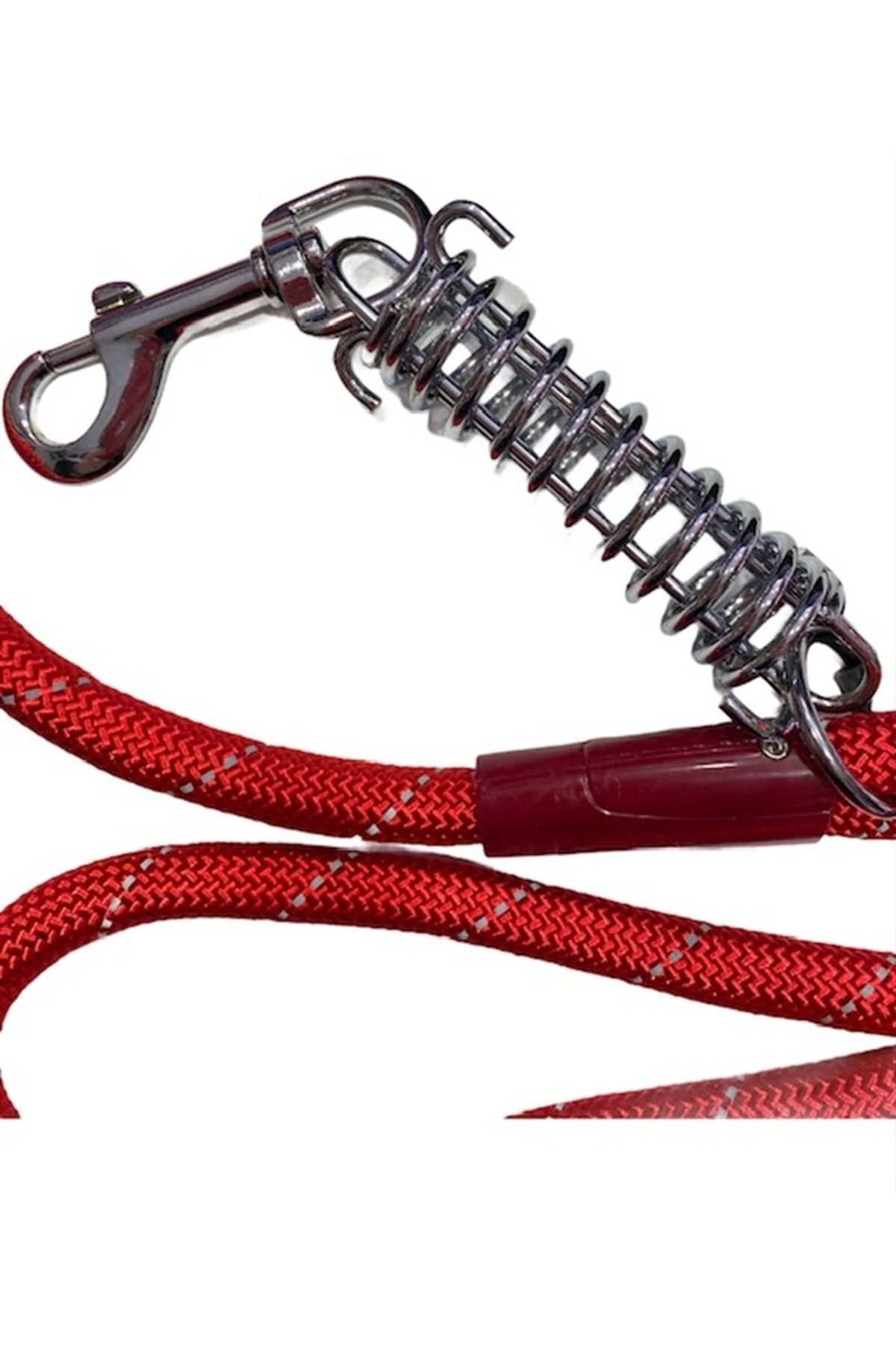 Nunbell Renkli Fitil Köpek Gezdirme Yaylı 12mm*120cm Nunbell Renkli Fitil Köpek Gezdirme Yaylı 12mm*120cm