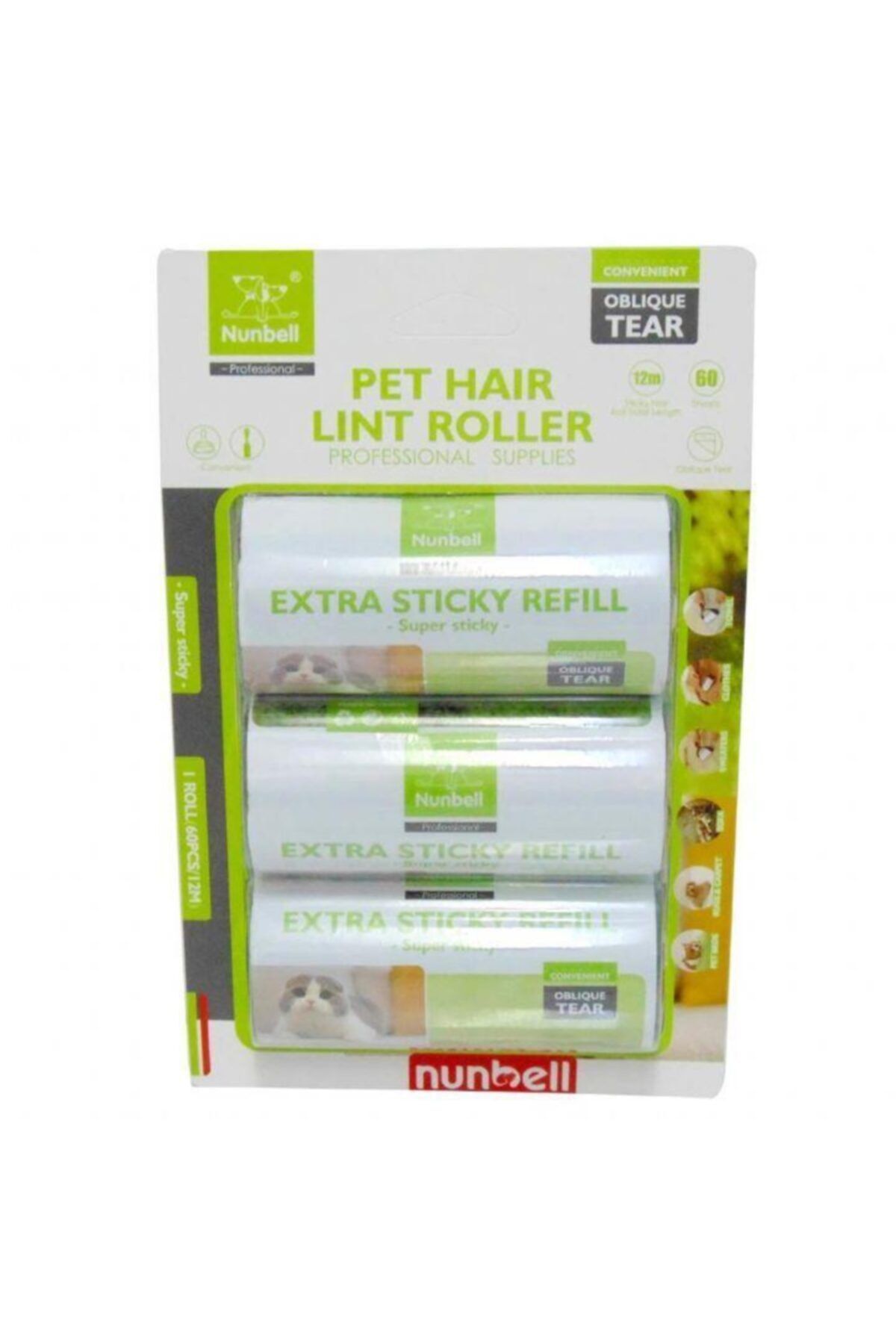 Nunbell Tüy Toplama Yedek Rulo Nunbell Tüy Toplama Yedek Rulo