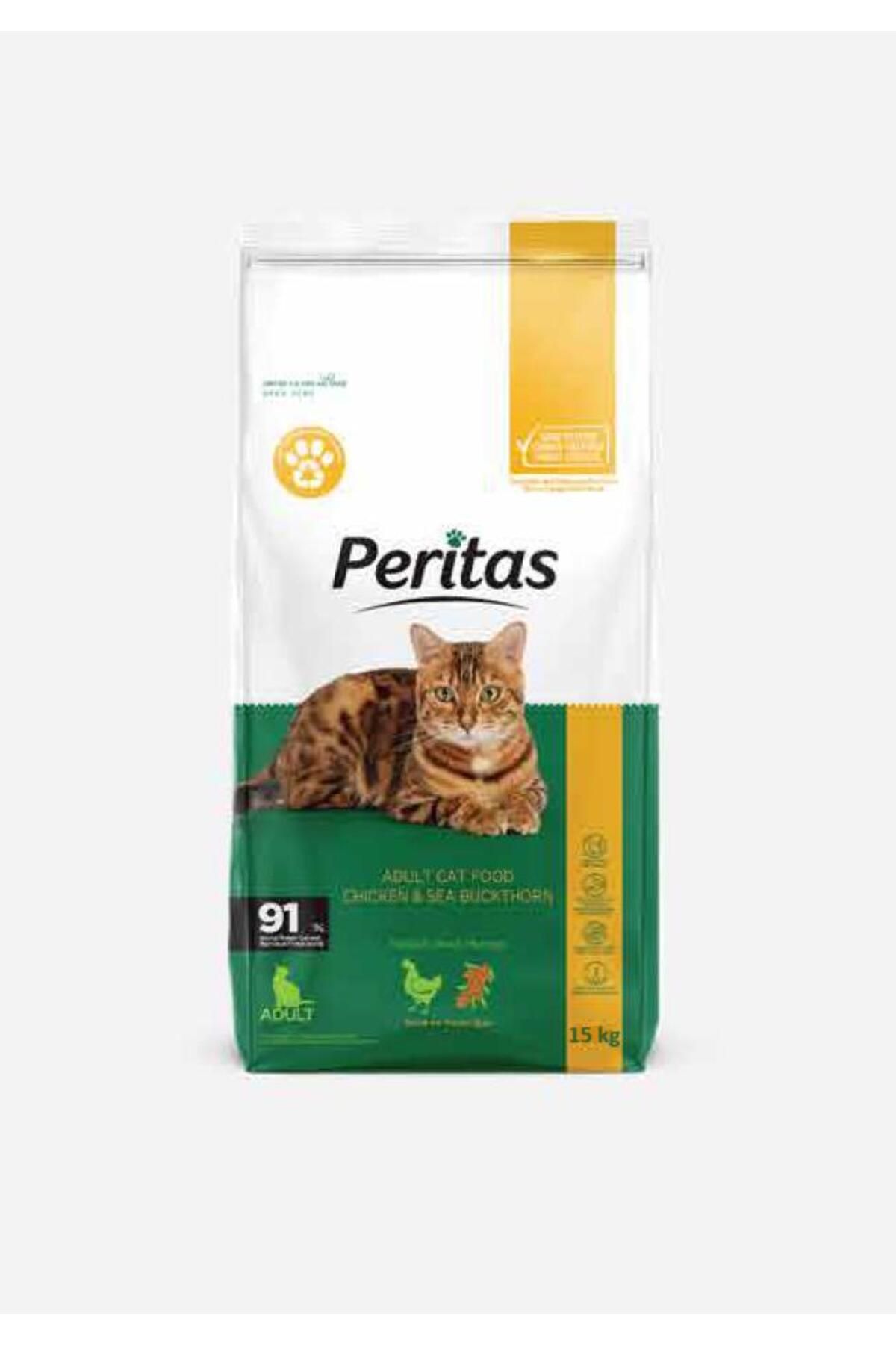 PERİTAS Yetişkin Kedi Maması - Maintenance - Tavuk&Pirinç 15kg PERİTAS Yetişkin Kedi Maması - Maintenance - Tavuk&Pirinç 15kg