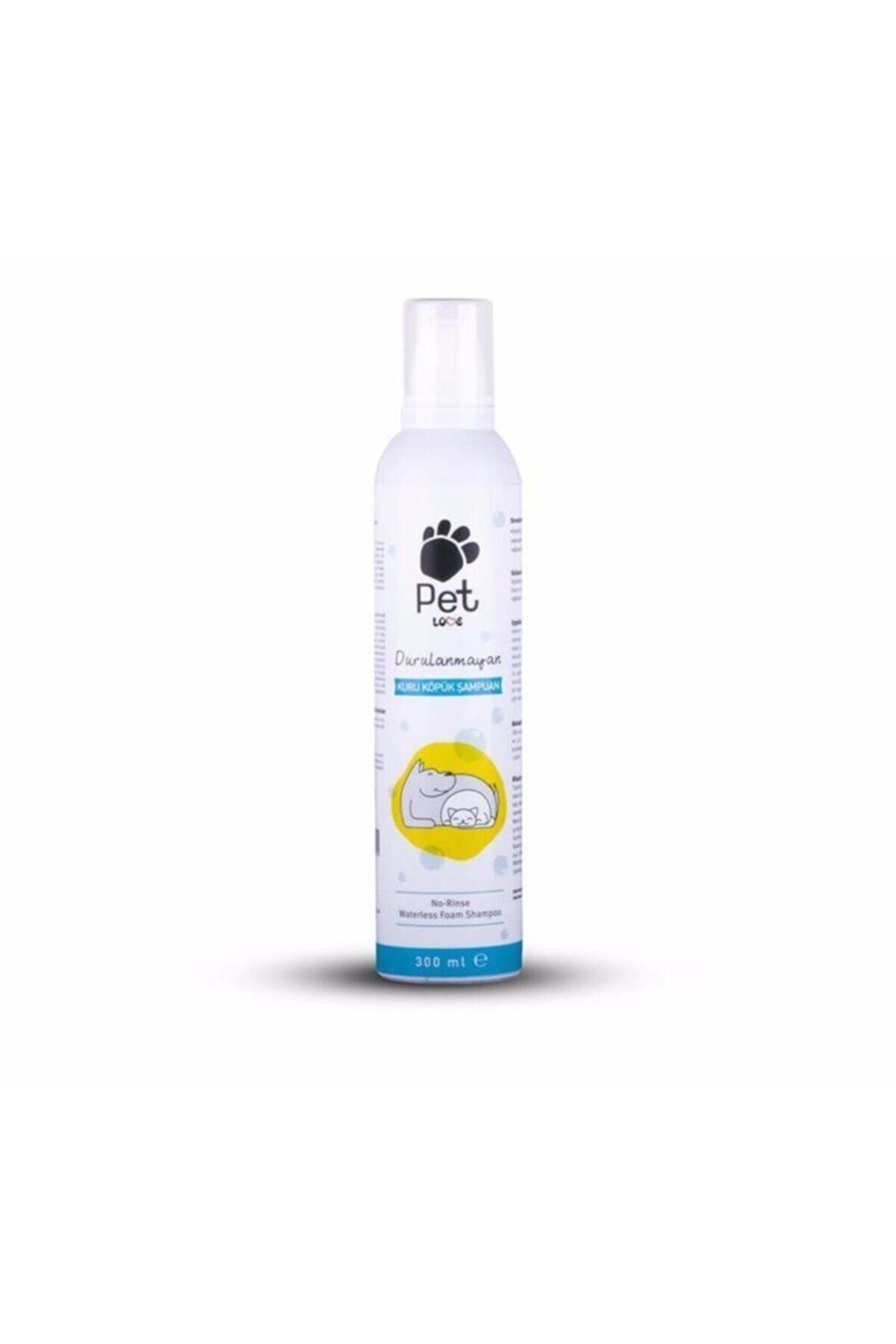 Pet Love Durulanmayan Köpük Şampuan 300ml Pet Love Durulanmayan Köpük Şampuan 300ml