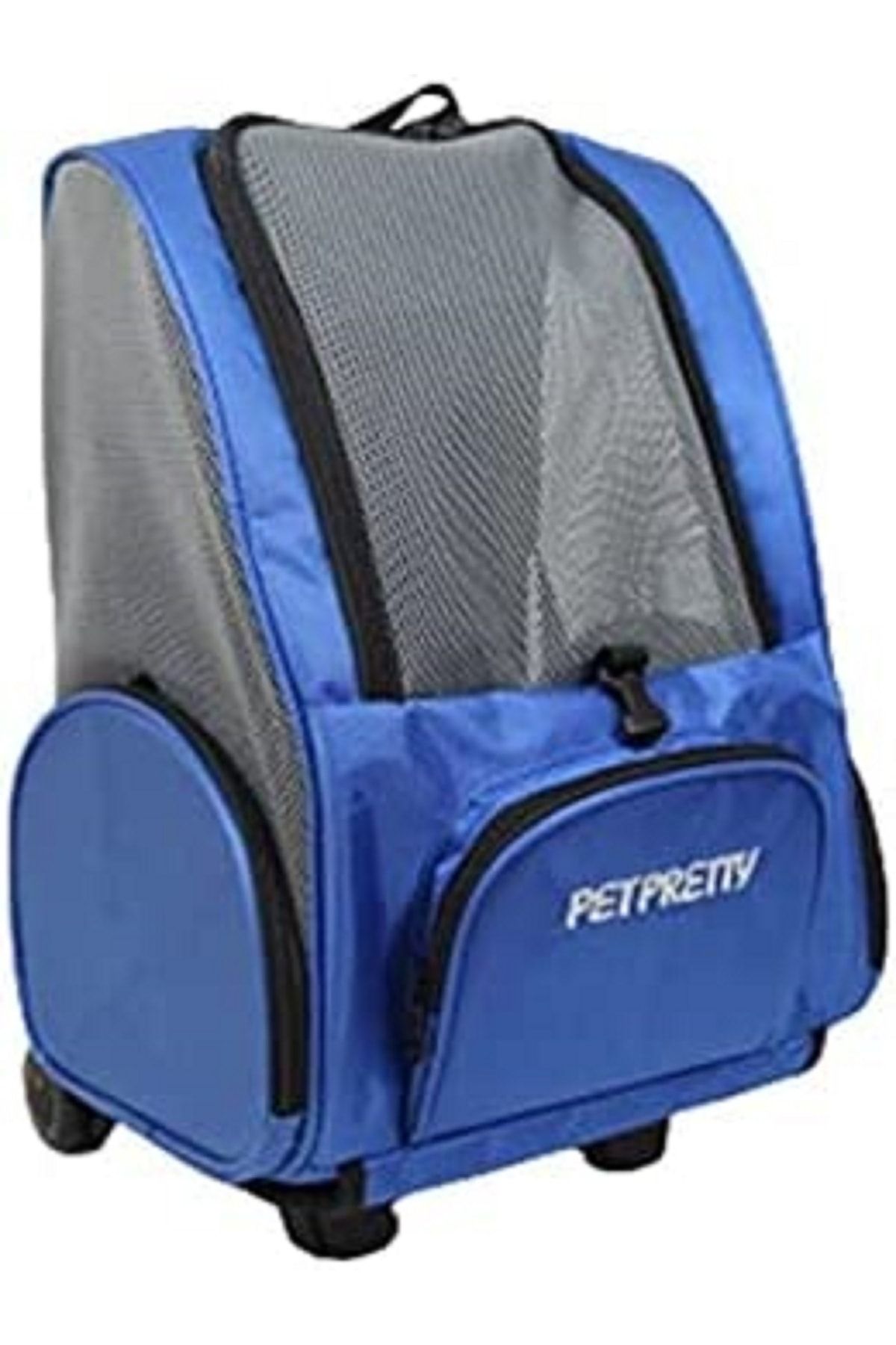 Petpretty Çekçekli Sırt Çantası Mavi 32X28X46Cm Petpretty Çekçekli Sırt Çantası Mavi 32X28X46Cm