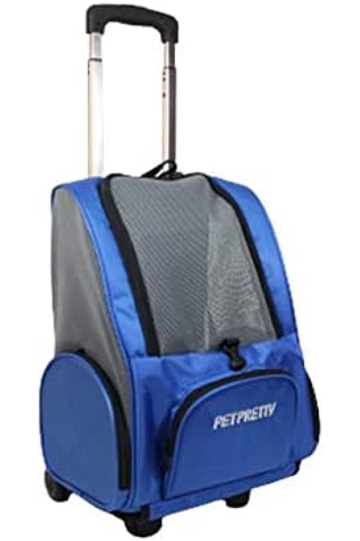 Petpretty Çekçekli Sırt Çantası Mavi 32X28X46Cm Petpretty Çekçekli Sırt Çantası Mavi 32X28X46Cm