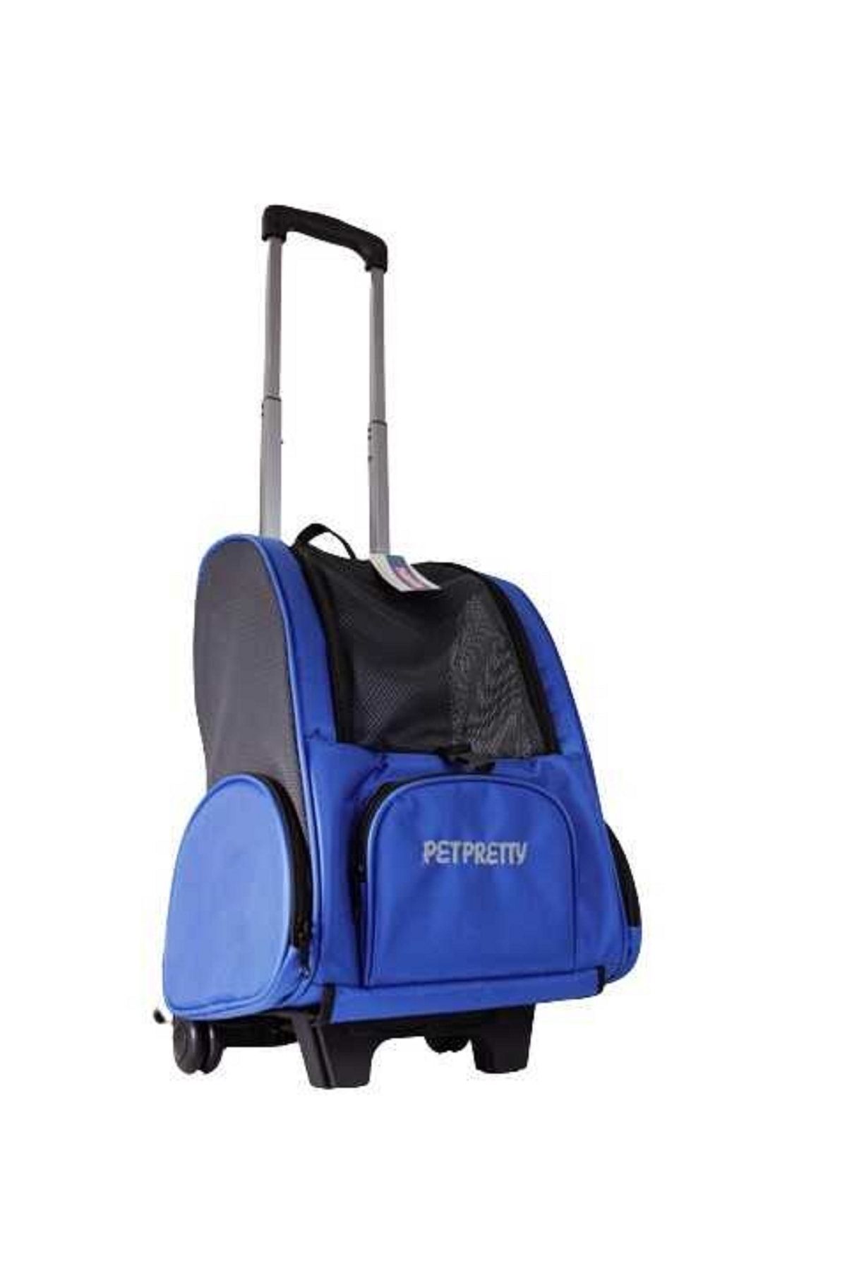 Petpretty Çekçekli Sırt Çantası Mavi 32X28X46Cm Petpretty Çekçekli Sırt Çantası Mavi 32X28X46Cm