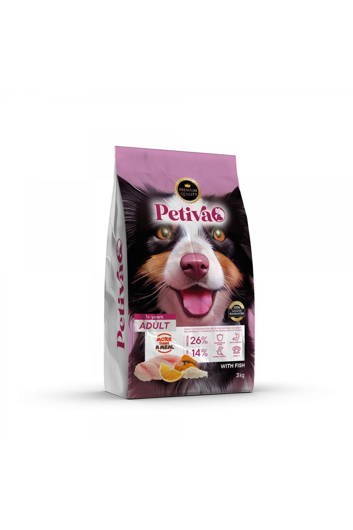 Petiva Yetişkin Köpek Maması Balık Etli 3 Kg Petiva Yetişkin Köpek Maması Balık Etli 3 Kg