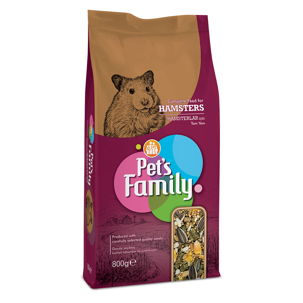 Pets Famıly Hamster Yemi 800g Pets Famıly Hamster Yemi 800g