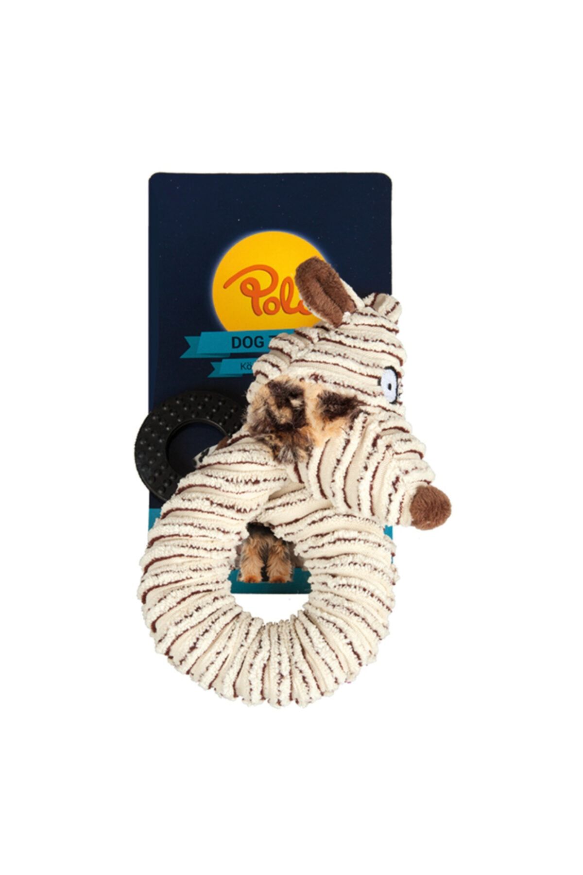 Polo Halka Şekilli Peluş Hayvan Köpek Oyuncağı 42 cm Polo Halka Şekilli Peluş Hayvan Köpek Oyuncağı 42 cm