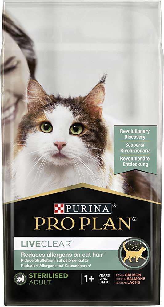 Pro Plan Live Clear Sterilised Adult Somonlu Kısır Yetişkin Kedi Maması 1,4 Kg Pro Plan Live Clear Sterilised Adult Somonlu Kısır Yetişkin Kedi Maması 1,4 Kg