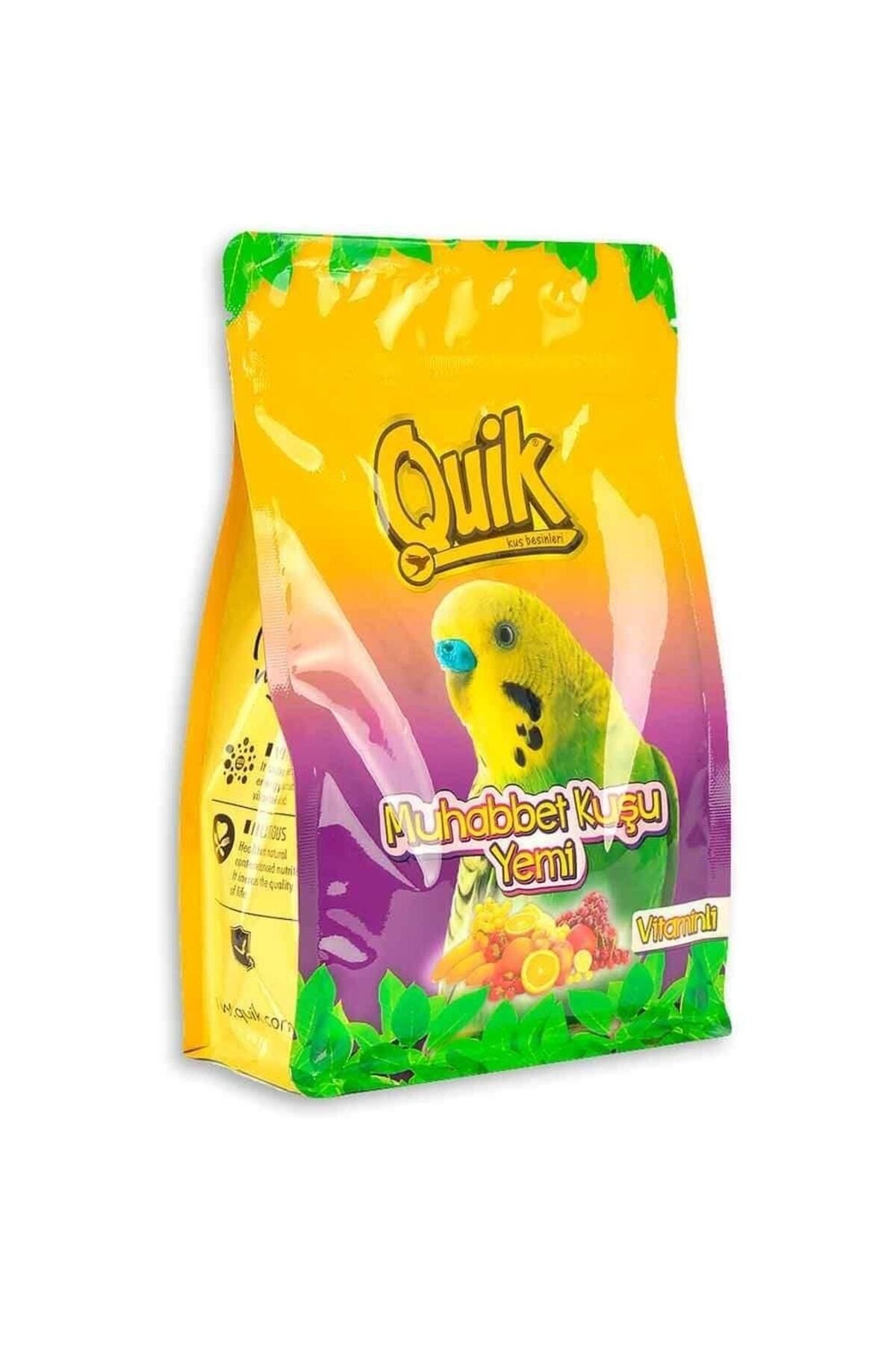 Quik Muhabbet Kuşu Yemi 400 Gram Quik Muhabbet Kuşu Yemi 400 Gram