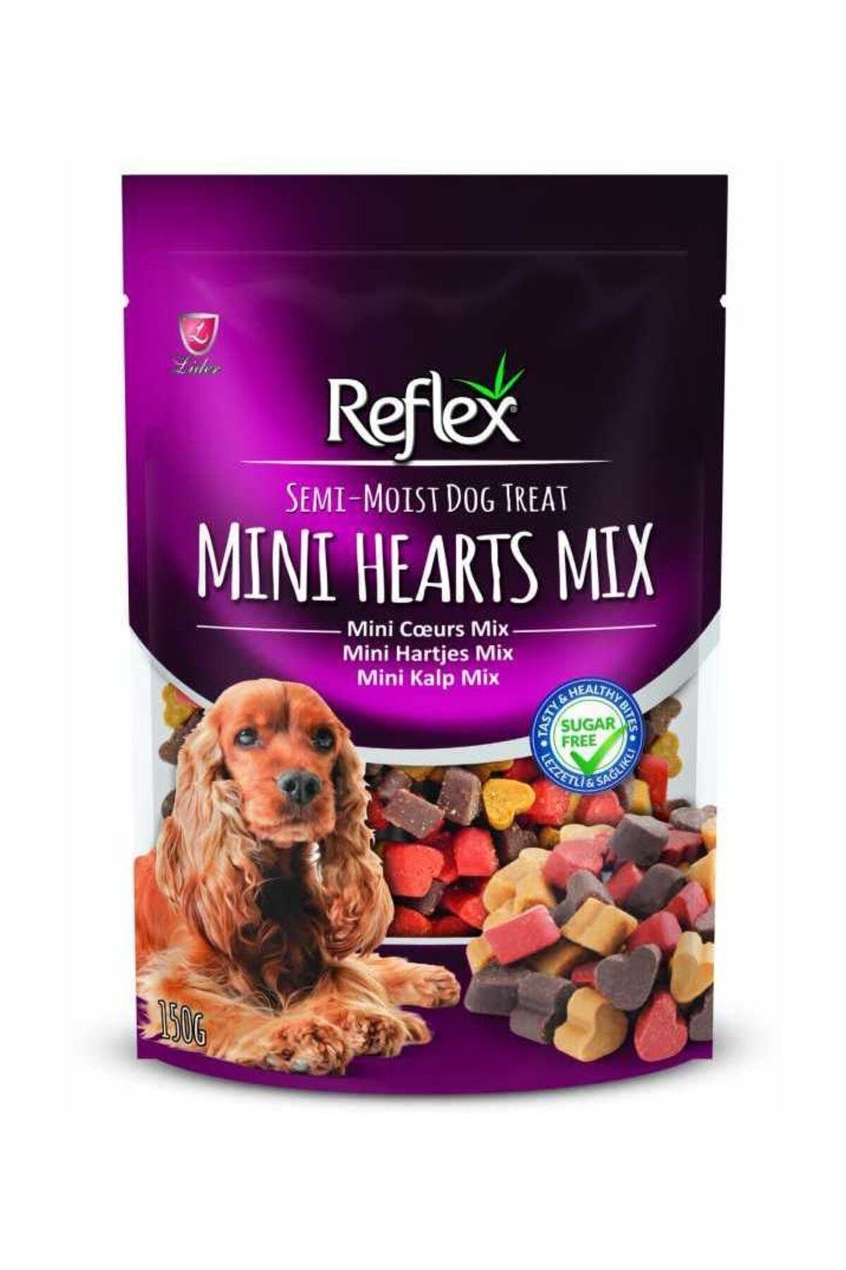 Reflex Ödül Maması 150 Gr Mini Kalp Mıx Reflex Ödül Maması 150 Gr Mini Kalp Mıx