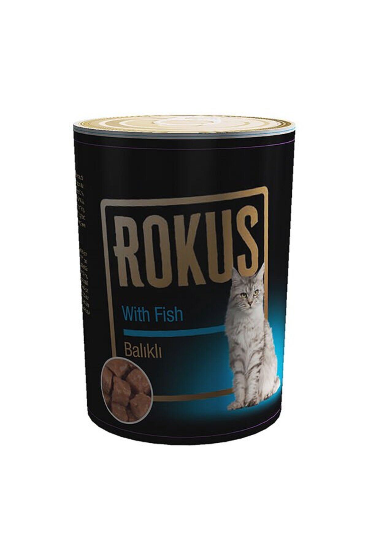 Rokus Balıklı Kedi Konservesi 410g Rokus Balıklı Kedi Konservesi 410g