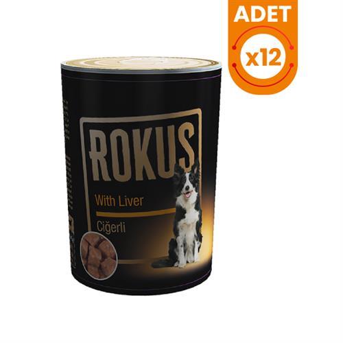 Rokus Ciğerli Kedi Konservesi 410g (12 adet) Rokus Ciğerli Kedi Konservesi 410g (12 adet)