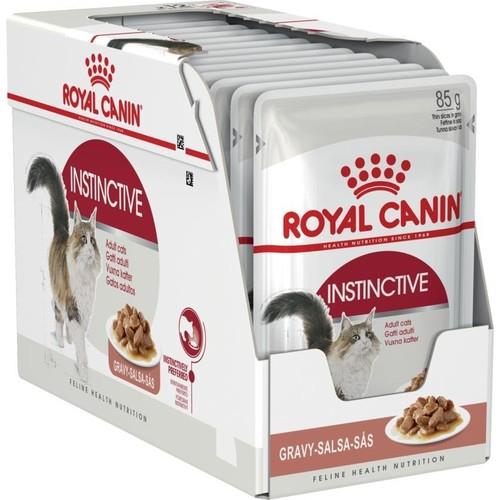 Royal Canin Instinctive Gravy Yetişkin Kedi Maması 85g 12 ADET Royal Canin Instinctive Gravy Yetişkin Kedi Maması 85g 12 ADET