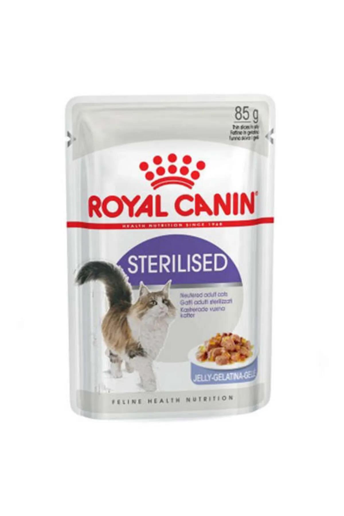 Royal Canin Sterilised in Jelly Kısırlaştırılmış Kedi Yaş Mamasi 85g Royal Canin Sterilised in Jelly Kısırlaştırılmış Kedi Yaş Mamasi 85g