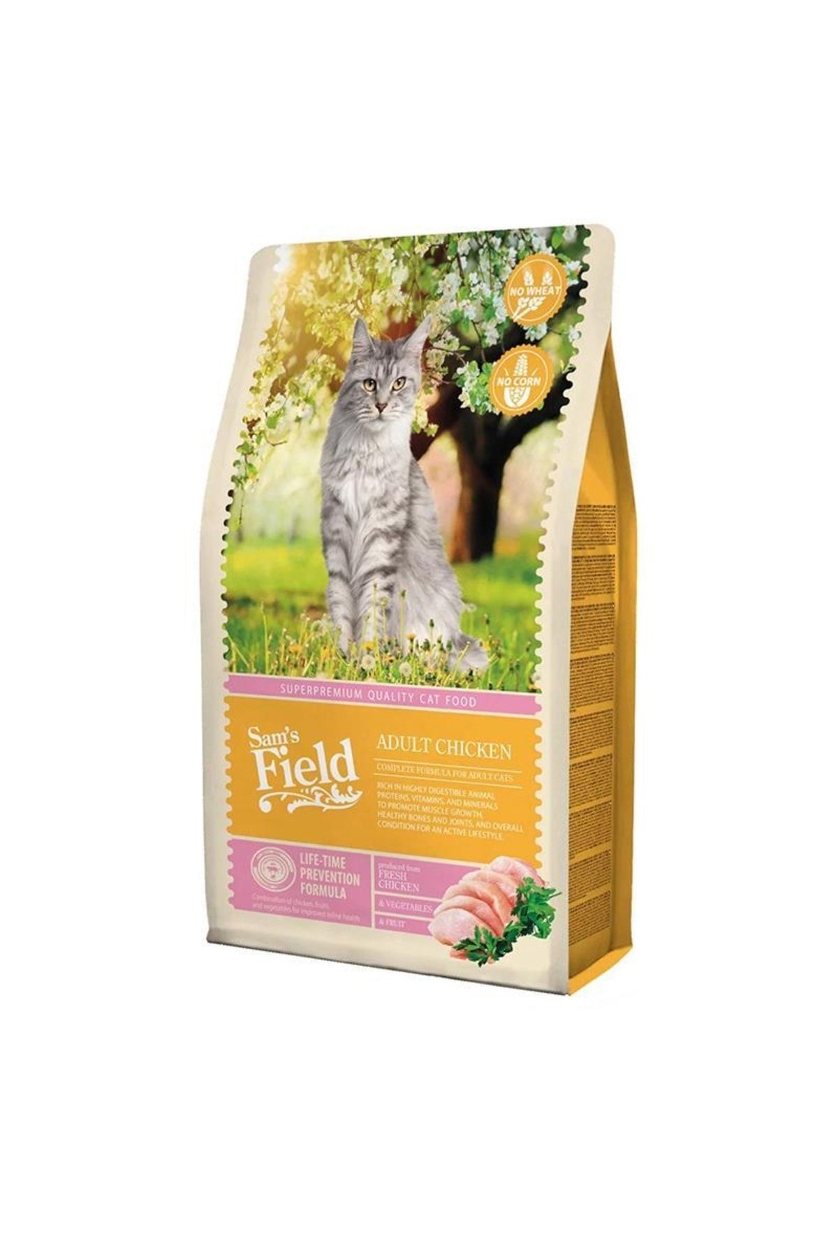 Sam´s Field Cat Adult Chicken 2,5 kg Sam´s Field Cat Adult Chicken 2,5 kg