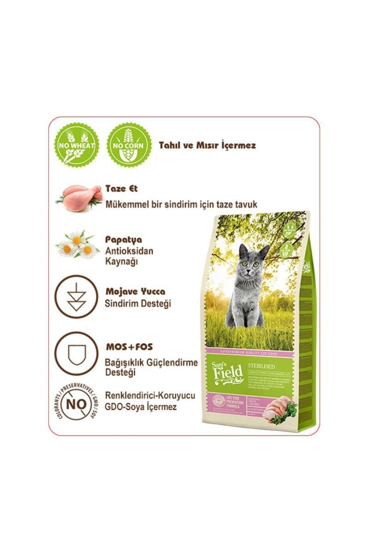 Sam´s Field Cat Sterilized 2,5 kg Sam´s Field Cat Sterilized 2,5 kg