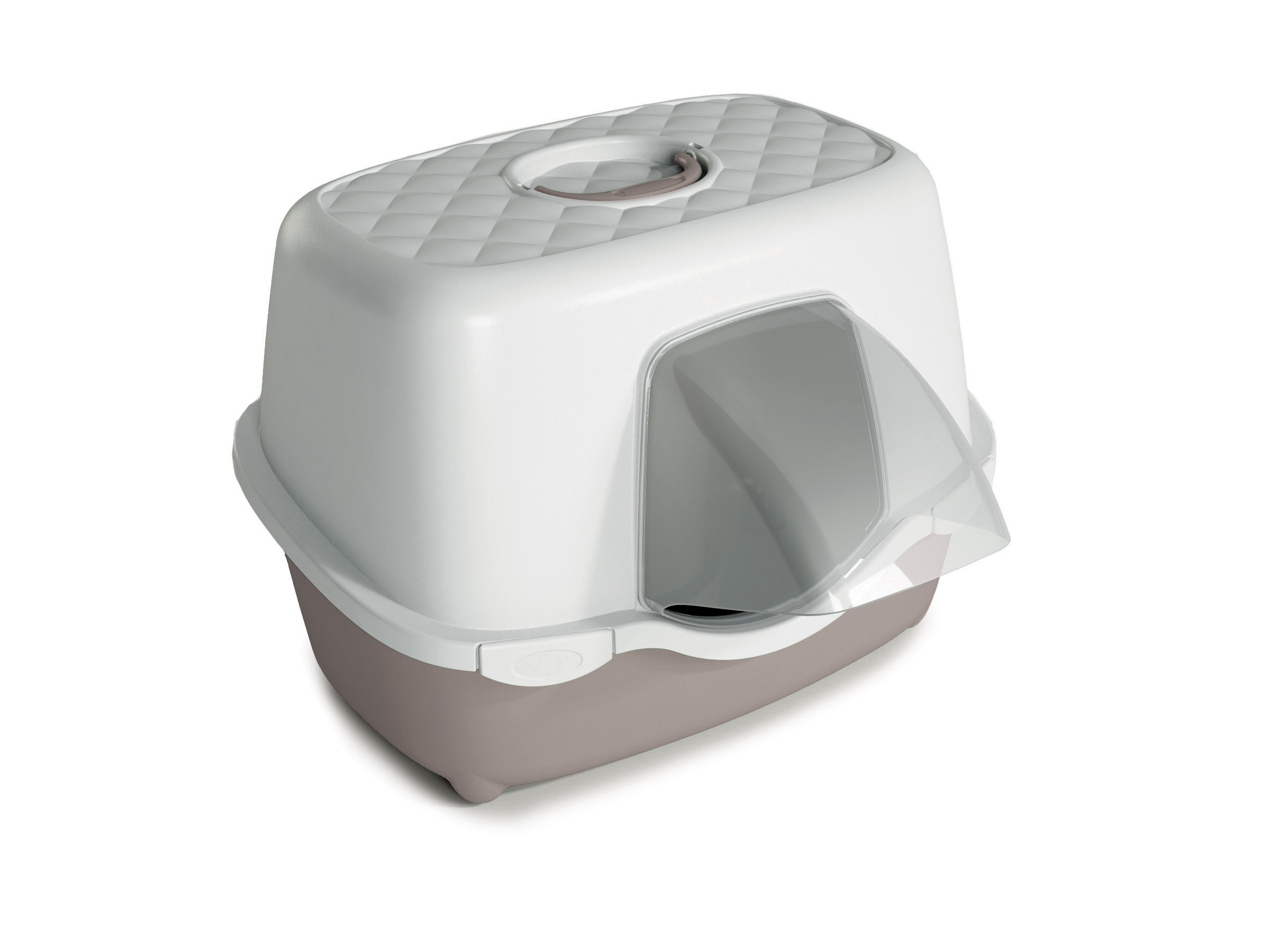 Stefanplast Tres Chıc Beyaz/pembe Kedi Tuvaleti 56x54,5x39cm Stefanplast Tres Chıc Beyaz/pembe Kedi Tuvaleti 56x54,5x39cm