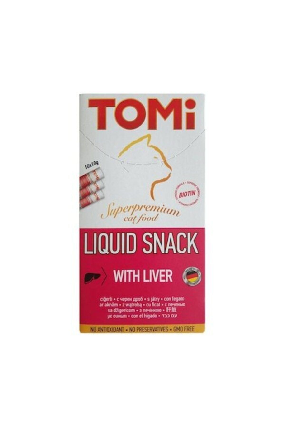 Tomi Kedi Kümes Hayvalı Ve Biotin 10*10gr 100gr Tomi Kedi Kümes Hayvalı Ve Biotin 10*10gr 100gr