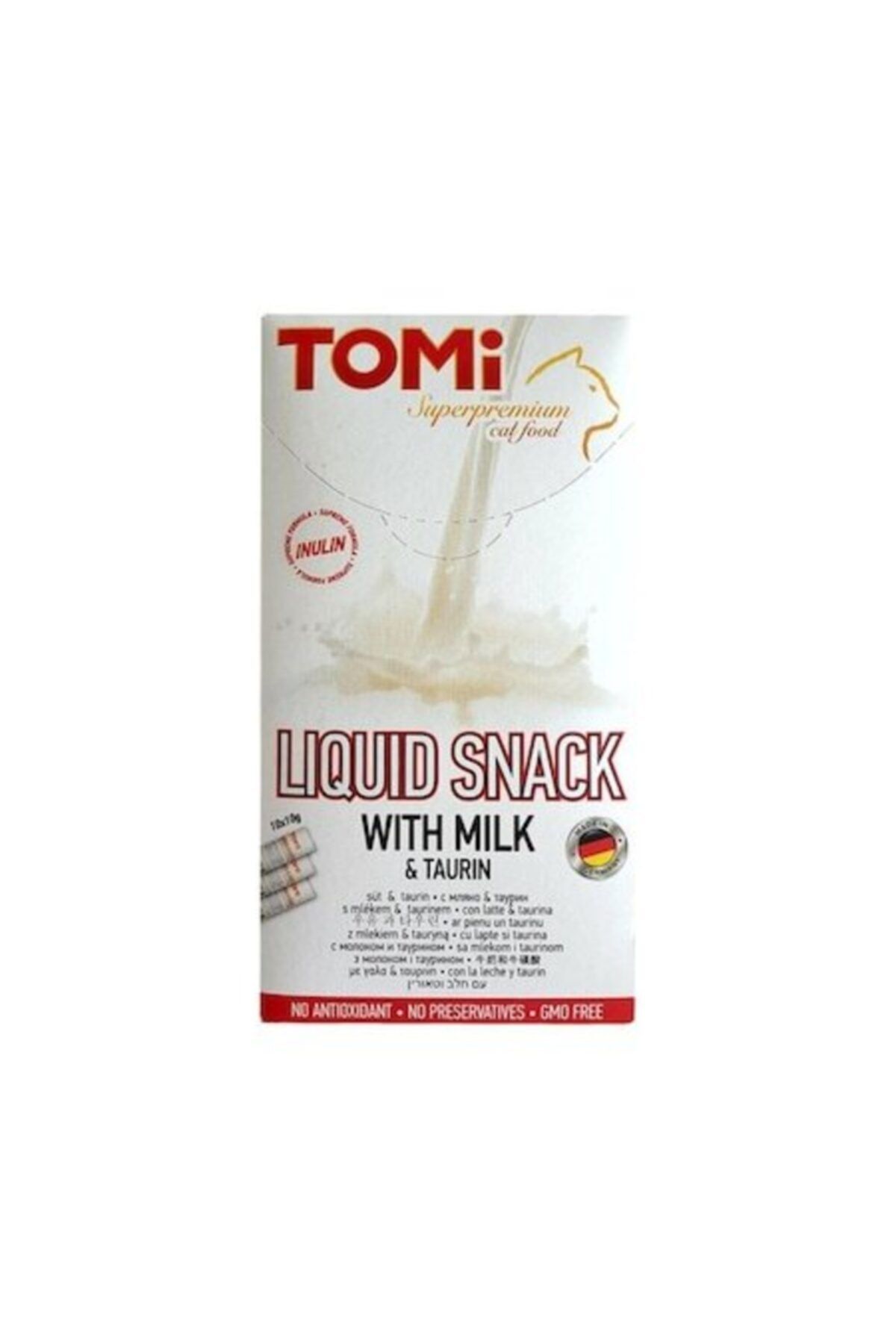 Tomi Kedi Kreması Sütlü Taurin 10*10 Gr 100gr Tomi Kedi Kreması Sütlü Taurin 10*10 Gr 100gr