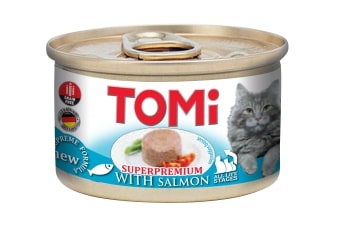 Tomi Kedi Somonlu Yaş Mama 85g Tomi Kedi Somonlu Yaş Mama 85g