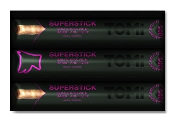 Tomi Köpek Stick Tavşan Ve Ciğer Bbq 3lü 10grx3 30gr Tomi Köpek Stick Tavşan Ve Ciğer Bbq 3lü 10grx3 30gr