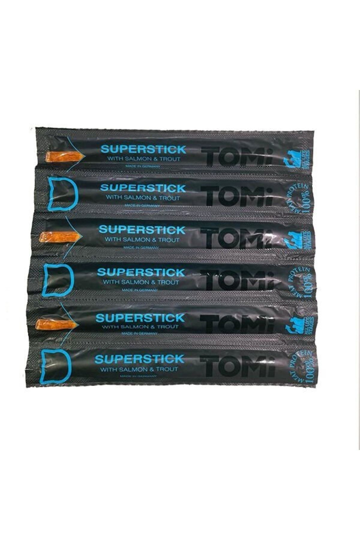 Tomi Somon Ve Alabalıklı Stick Kedi Ödülü 6x5 Gr Tomi Somon Ve Alabalıklı Stick Kedi Ödülü 6x5 Gr