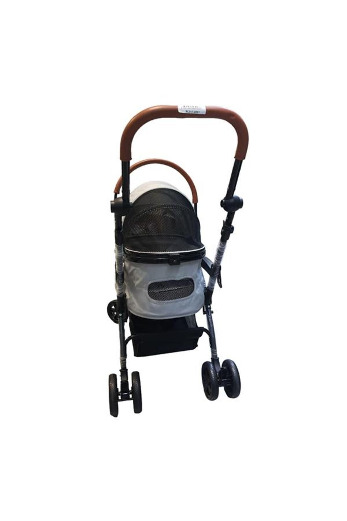 Tommy Evcil Hayvan Arabası 76,5x48x99cm Gri Max 15 Kg Tommy Evcil Hayvan Arabası 76,5x48x99cm Gri Max 15 Kg