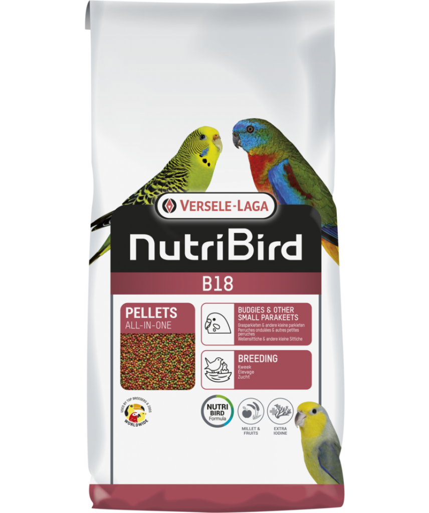 Versele Laga Nutrıbırd B18 Muhabbet Pelet Yem 10kg Versele Laga Nutrıbırd B18 Muhabbet Pelet Yem 10kg