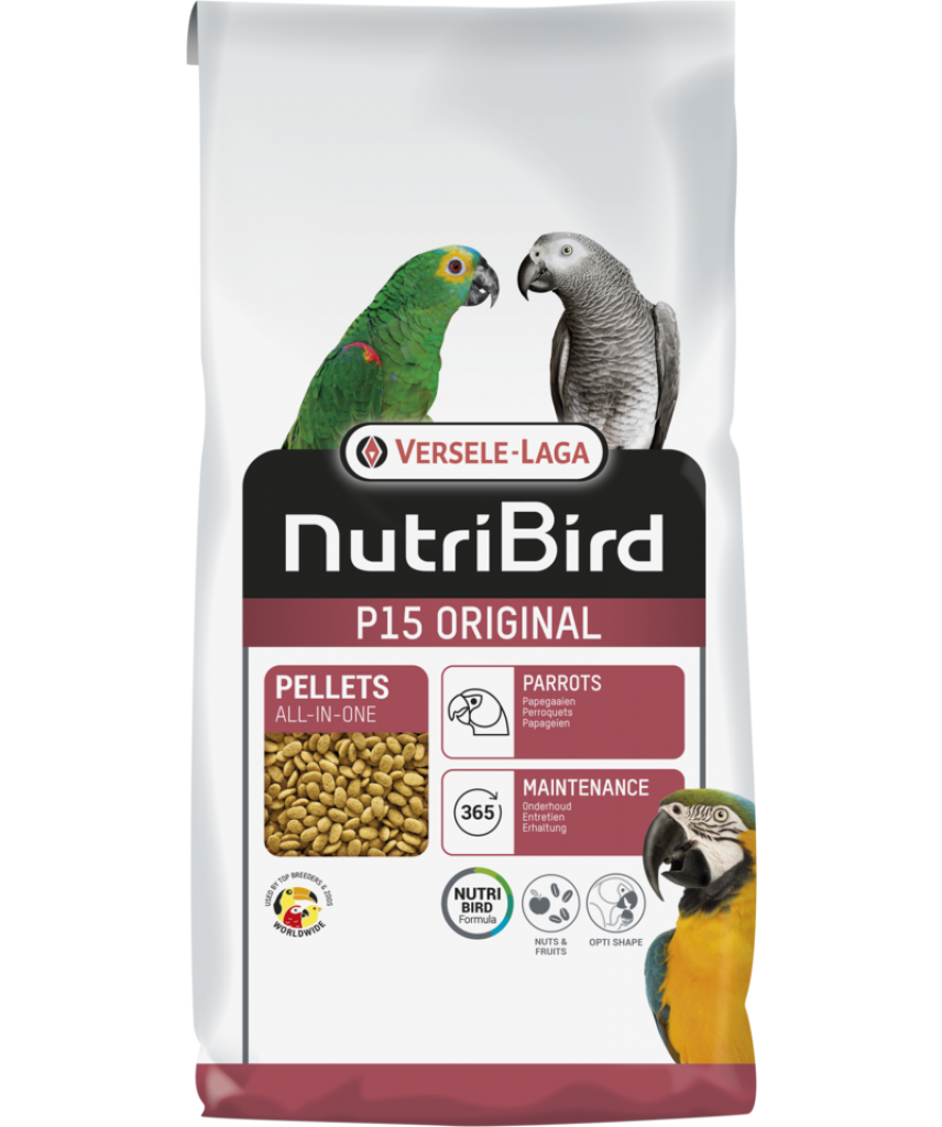 Versele Laga Nutrıbırd P15 Orıgınal Papağan Pelet Yem 10kg Versele Laga Nutrıbırd P15 Orıgınal Papağan Pelet Yem 10kg