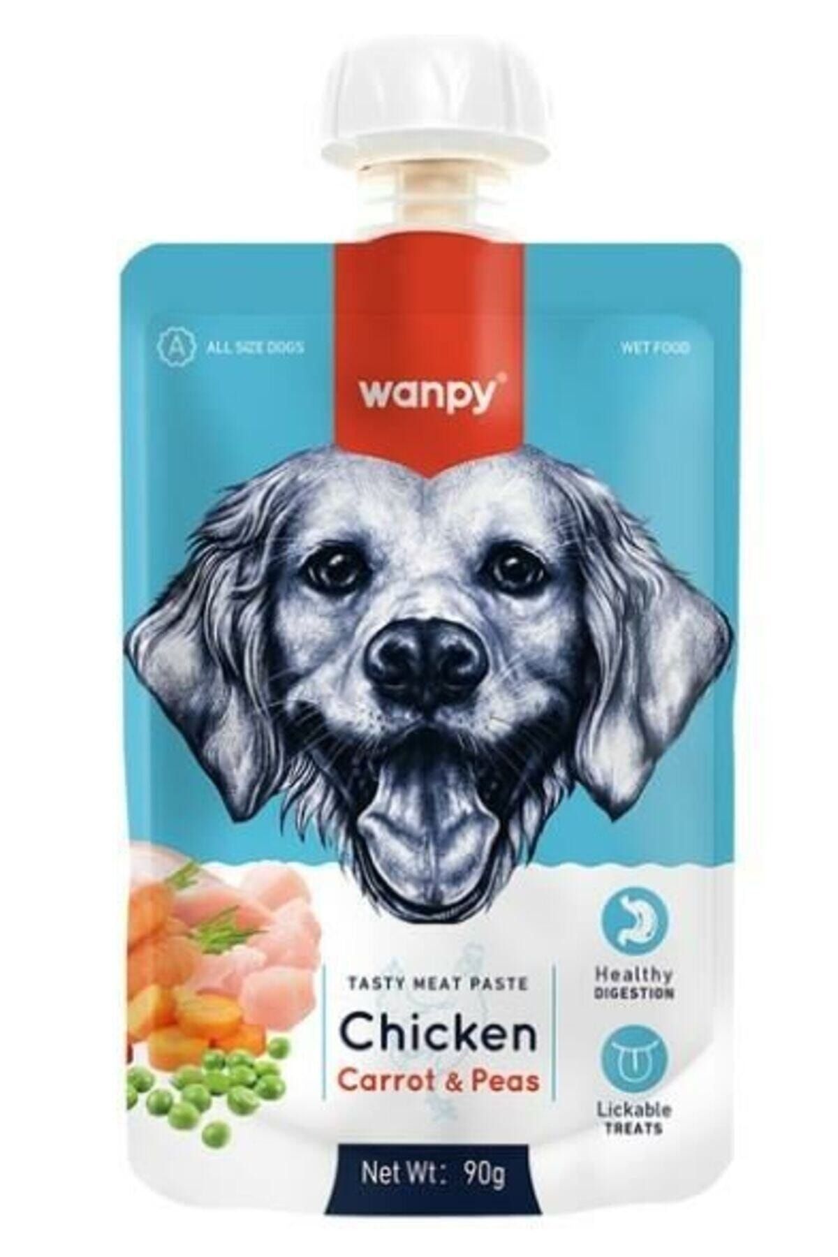 Wanpy Taze Tavuklu & Havuçlu Köpek Et Ezmesi 90 Gr Wanpy Taze Tavuklu & Havuçlu Köpek Et Ezmesi 90 Gr